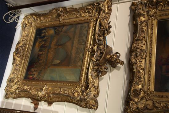 George Baxter The Coronation of Queen Victoria and The Opening of Parliament,